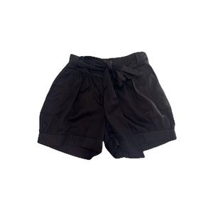 FRENCH CONNECTION BLACK SHORTS IN SIZE 4 WITH CLOTH BELT